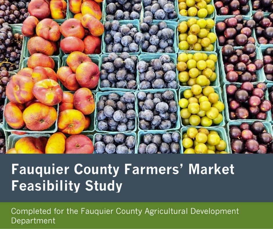 Fauquier County Farmers’ Market Feasibility Study