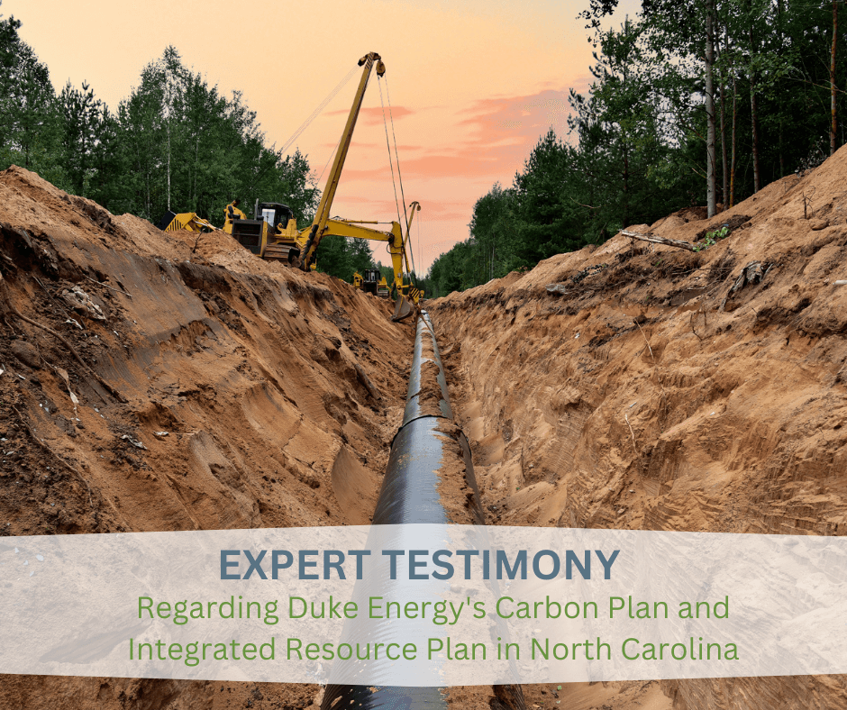 Expert Testimony Regarding Duke Energy’s Carbon Plan and Integrated Resource Plan in North Carolina