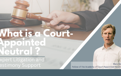 Expert testimony and Court-Appointed Neutrals